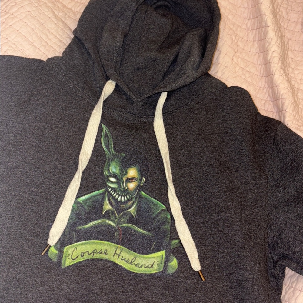 Graphic Hoodie with Corpse Husband Design